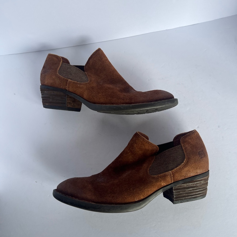 Born Women's Dallia Boot in Rust - heel‎ - Picture 3 of 16